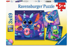 Ravensburger | Pz Monsterchen 3x49p