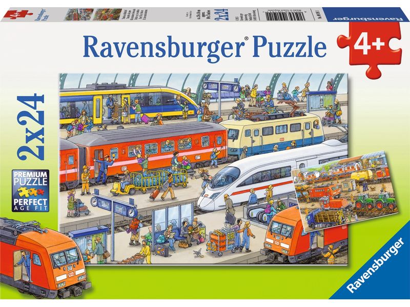 Ravensburger | Trubel am Bahnhof
