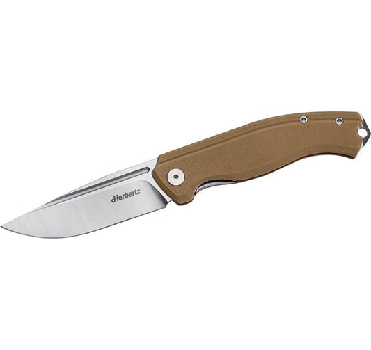 Herbertz | Taschenmesser Kompakt Liner Lock | desert G10