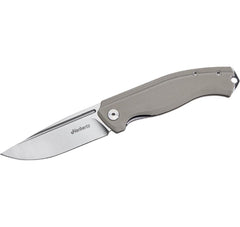 Herbertz | Taschenmesser Kompakt Liner Lock | grau G10