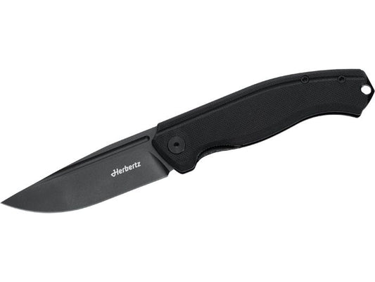 Herbertz | Taschenmesser Kompakt Liner Lock | schwarz G10