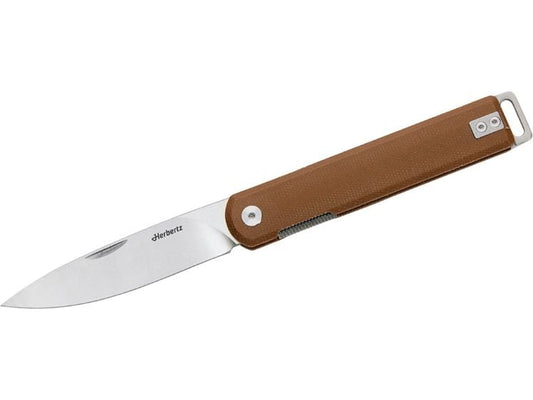 Herbertz | Taschenmesser Liner Lock | desert Micarta