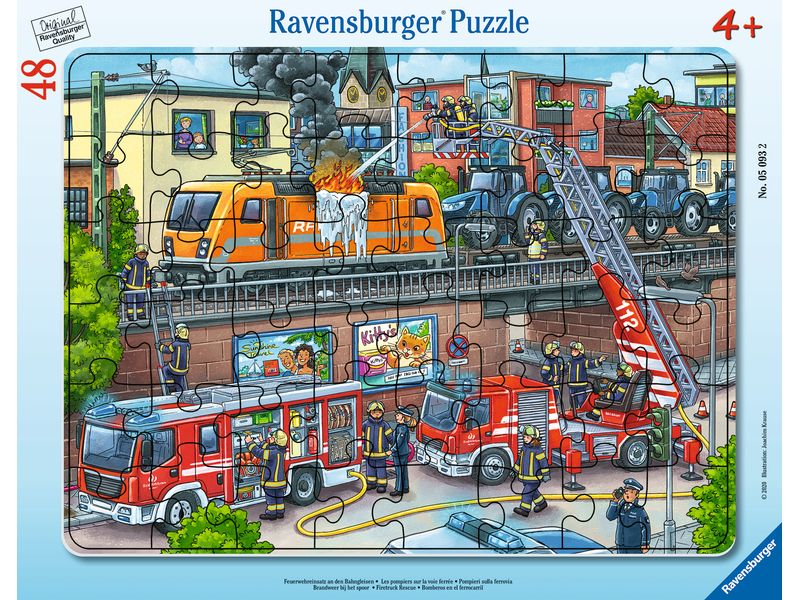 Ravensburger | Feuerwehreins an den Bahng.