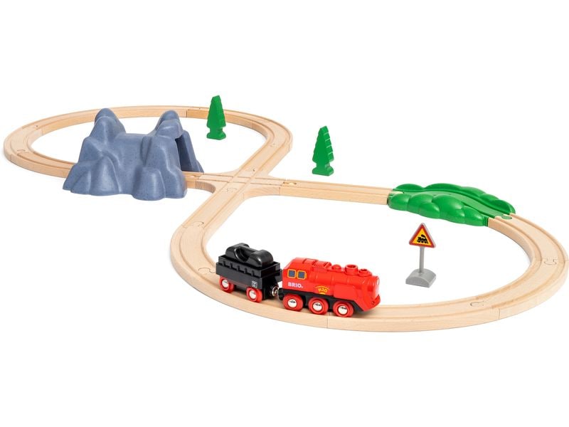 BRIO | Batterie-Dampflok Set