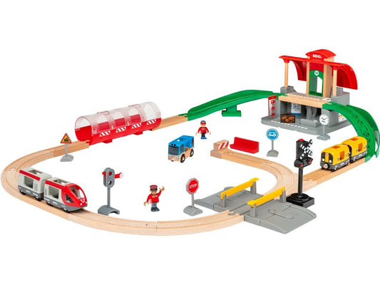 BRIO | Grosses City Bahnhof Set