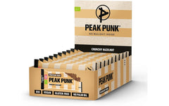 PEAK PUNK | Bio Protein Bar | Crunchy Hazelnut, 12x55g