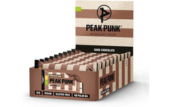 PEAK PUNK | Bio Protein Bar | Dark Chocolate, 12x55g