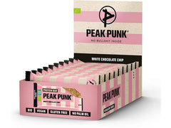 PEAK PUNK | Bio Protein Bar | White Chocolate Chip, 12x55g