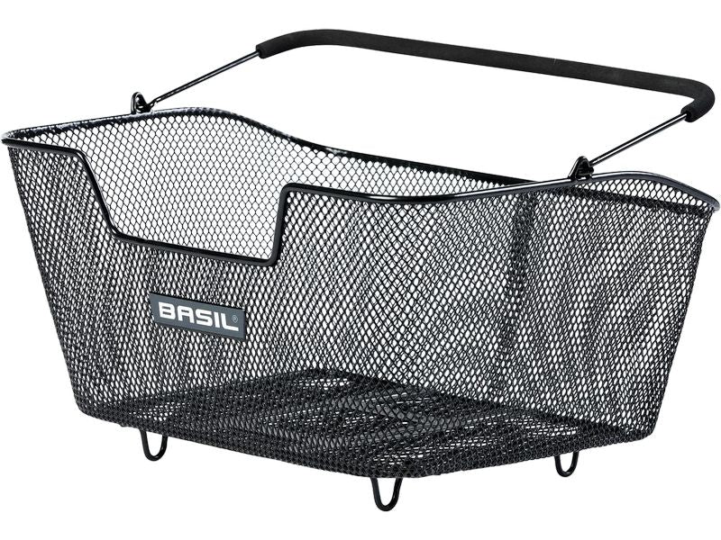 BASIL | Base M Multisystem NX, schwarz | Gepäckträgerkorb, 14 L