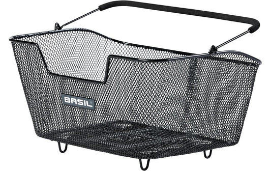 BASIL | Base M Multisystem NX, schwarz | Gepäckträgerkorb, 14 L