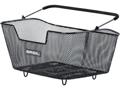 BASIL | Base M Multisystem NX, schwarz | Gepäckträgerkorb, 14 L