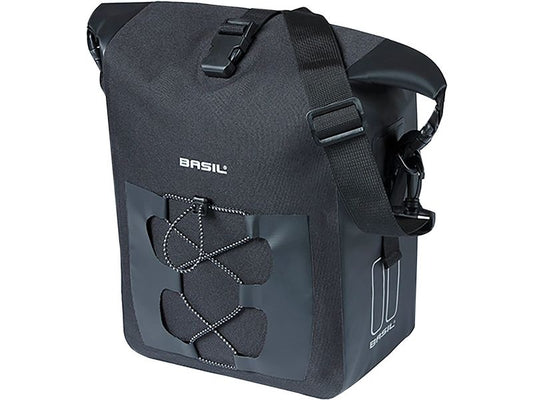 BASIL | Navigator Waterproof M MIK Hooks | Gepäckträgertasche,Einzeltasche,12-15L