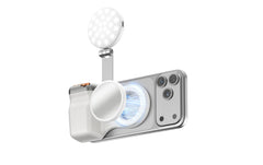 4smarts | Kameragriff | Magnetisch, Fill Light, Weiss