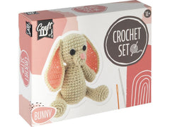 Basteln | Sombo Häkelset Hase | 100% Polyester Garn