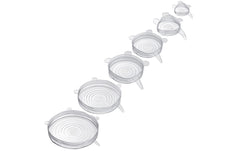 Westmark | 6er Set Round Frischhaltedeckel | Silikon