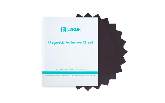 LOKLIK | Loiklik Magnetisches Blatt 0.5mm | 10 Stück