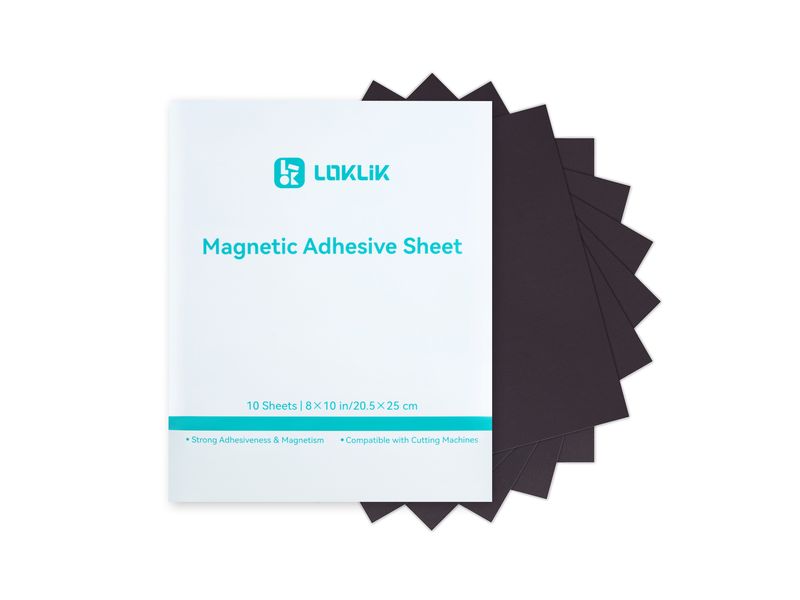 LOKLIK | Loiklik Magnetisches Blatt 0.5mm | 10 Stück