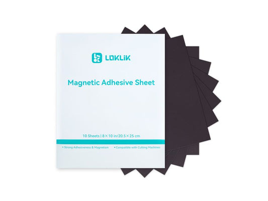 LOKLIK | Loiklik Magnetisches Blatt 0.5mm | 10 Stück