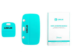 LOKLIK | Vinyl Rakel Set | Blau, 2 Stück