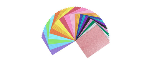 LOKLIK | Kartonpapier Set 20 Farben | 21.6 x 28 cm, 60 Stück