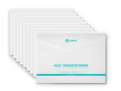 LOKLIK | Transferpapierbogen Dunkel | 8 Stück
