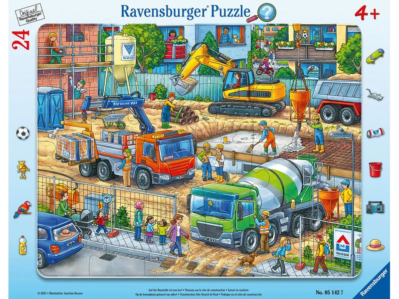 Ravensburger | Auf der Baust.ist was los