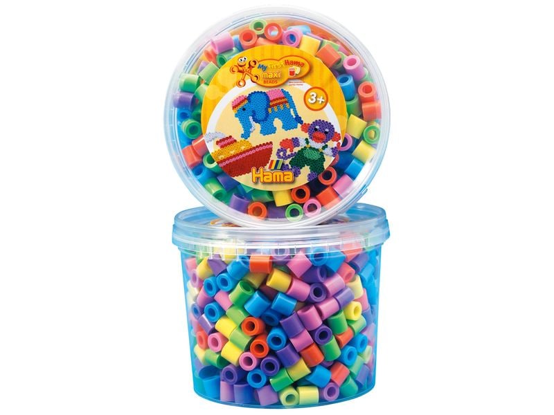 Hama | Bügelperlen Maxi Pastellfarben, 600