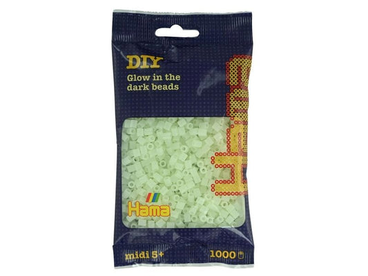 Hama | Bügelperlen Midi Grün, 1000 Stück