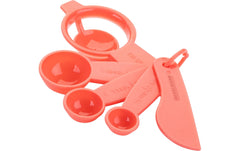 Fackelmann | MiniCooking Messlöffel Set | PP, Rosa