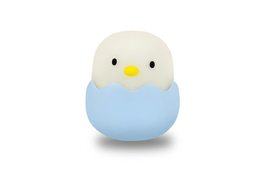 Sombo | LED Nachtlicht Baby Eggy | Babyblau, 5cm