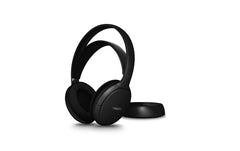 Philips | SHD6000BK/12, TV-Kopfhörer | Schwarz, 30m, 30h, schnelle Einrichtung