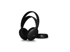 Philips | SHD6000BK/12, TV-Kopfhörer | Schwarz, 30m, 30h, schnelle Einrichtung