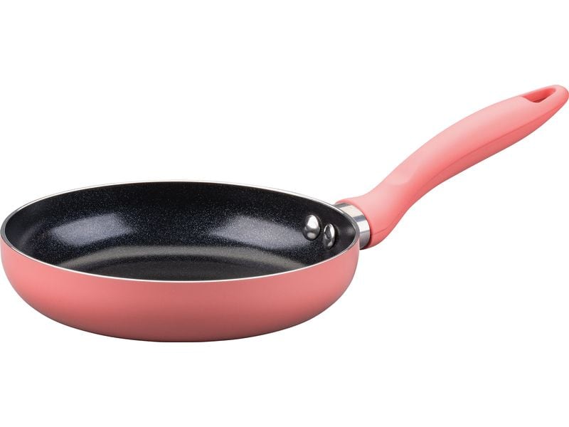 Fackelmann | MiniCooking Bratpfanne 14cm | Aluminium recyclet, Rosa