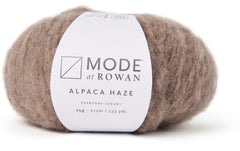 Mode at Rowan | Rowan Wolle Alpace Haze | 25g, Hellbraun
