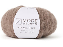 Mode at Rowan | Rowan Wolle Alpace Haze | 25g, Hellbraun