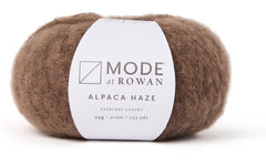 Mode at Rowan | Rowan Wolle Alpace Haze | 25g, Braun