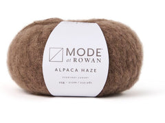 Mode at Rowan | Rowan Wolle Alpace Haze | 25g, Braun