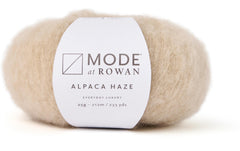 Mode at Rowan | Rowan Wolle Alpace Haze | 25g, Beige