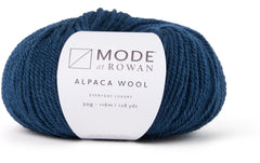 Mode at Rowan | RowanWolle Alpaca Wool | 50g, Blau