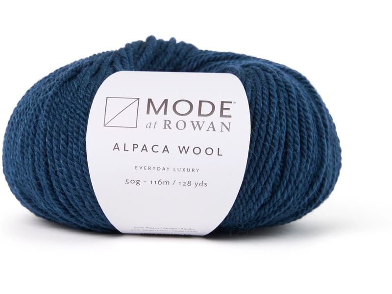 Mode at Rowan | RowanWolle Alpaca Wool | 50g, Blau