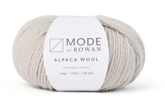 Mode at Rowan | Rowan Wolle Alpaca Wool | 50g, Creme