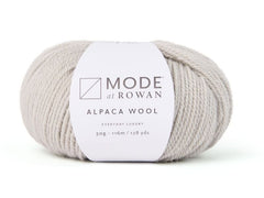 Mode at Rowan | Rowan Wolle Alpaca Wool | 50g, Creme