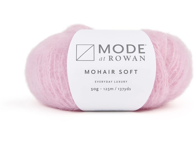 Mode at Rowan | Rowan Wolle Mohair Soft | 50g, Rosa