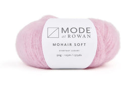 Mode at Rowan | Rowan Wolle Mohair Soft | 50g, Rosa