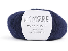 Mode at Rowan | Rowan Wolle Mohair Soft | 50g, Blau