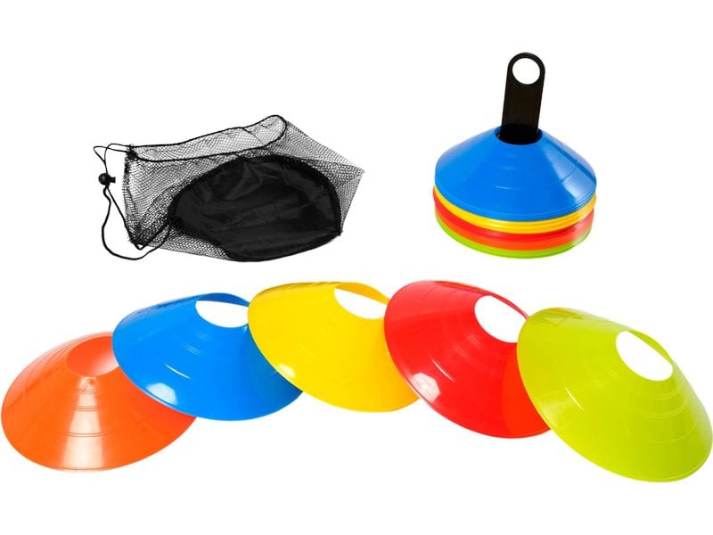KOOR | Markierungshauben Set | 50 Hauben, 1 Ständer, 1 Meshbag