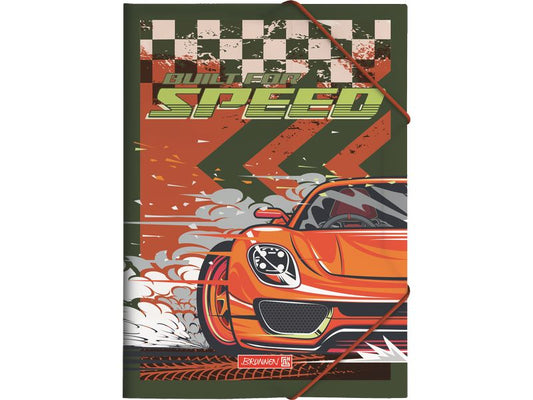 Brunnen | Gummibandmappe A4 | Fast Wheels