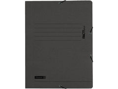 Brunnen | Gummibandmappe | A4, schwarz