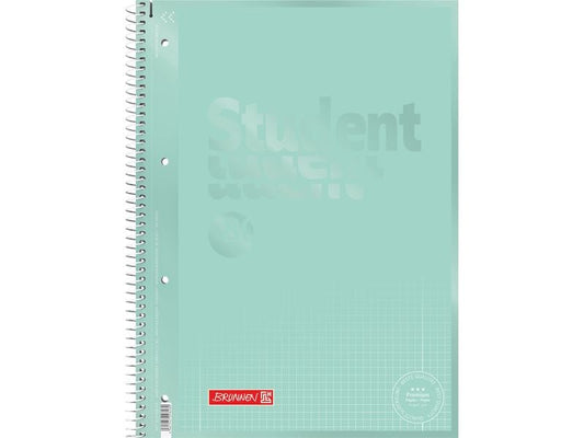 Brunnen | Collegeblock | A4, liniert, mint