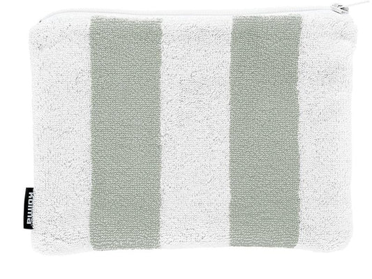 Kolma | Etui Stripy Nardo/Weiss | 24 x 18 cm, 100& Baumwolle